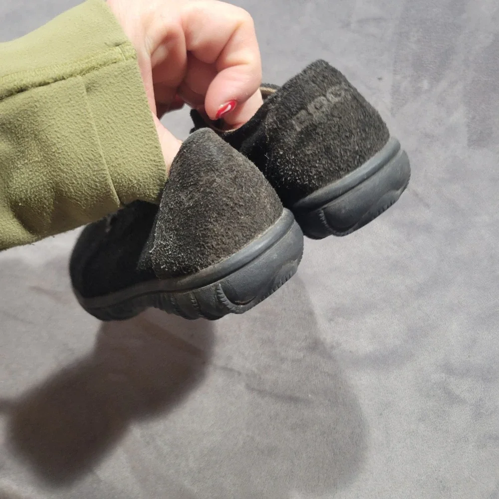 Bogs Wall Ball Lace Infants Size 8 Black Suede‎ Leather Sneakers 71587I-001
